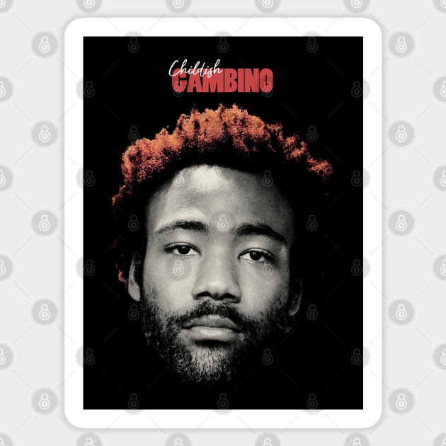 Childish Gambino Sticker by gwpxstore